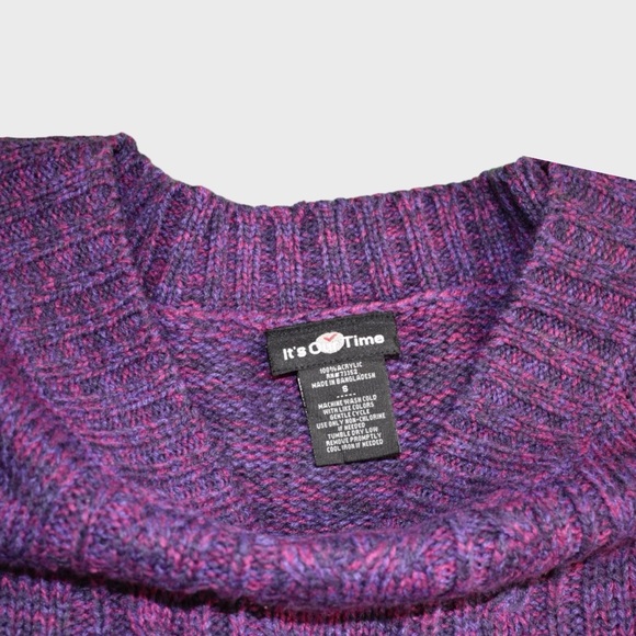 Its Our Time Cropped Sweater - Picture 5 of 5